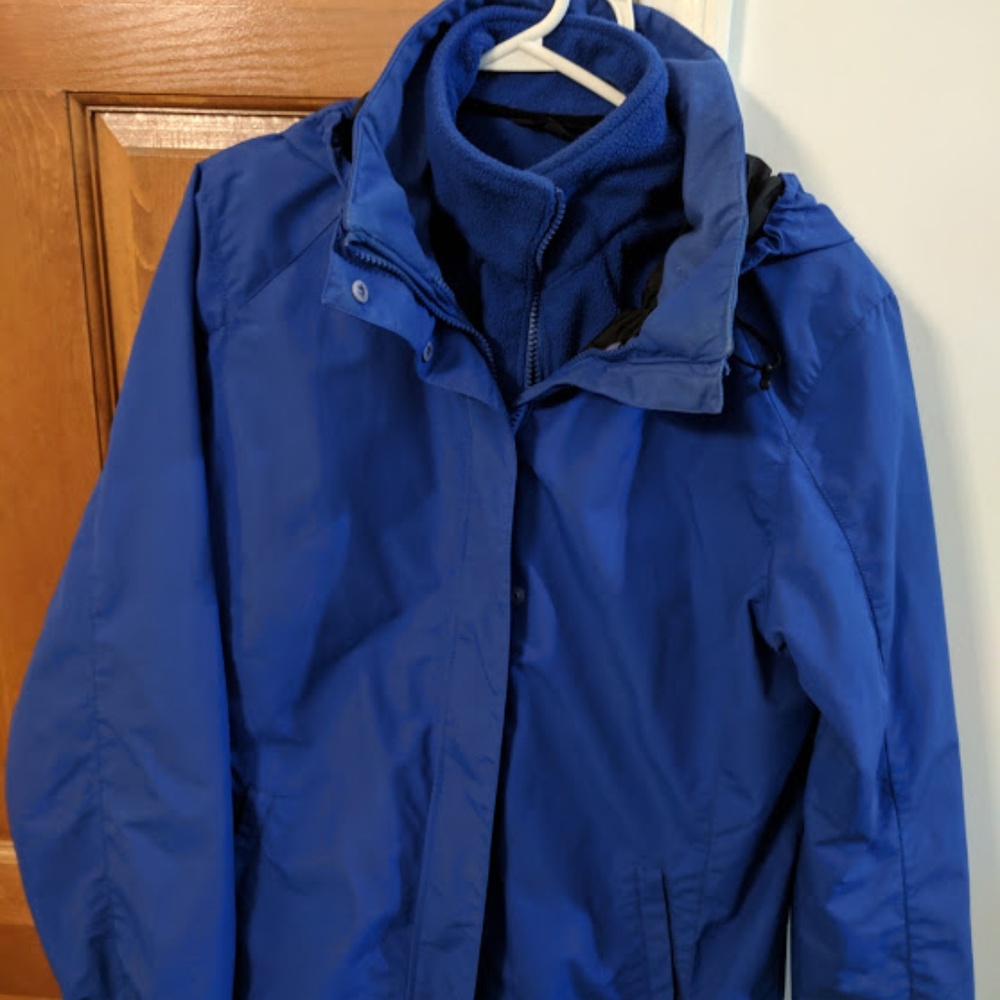 Ladies Lands End 2 in 1 Jacket - Size Medium